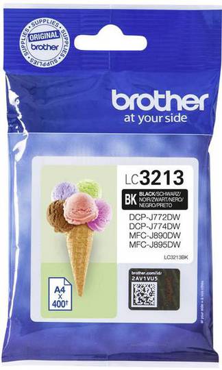 Brother LC3213 blekhylki - Svart