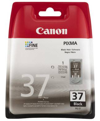Canon PG-37BK blekhylki - Svart