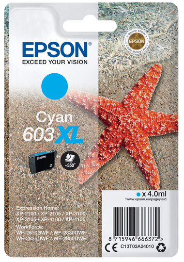 Epson 603XL blekhylki - Blátt