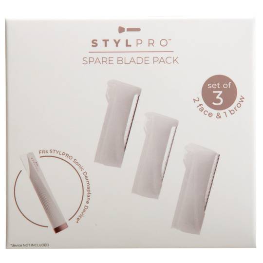 Stylpro Sonic Dermaplane - 3x aukablöð