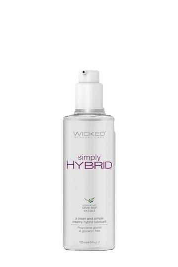 Wicked Simply Hybrid sílikonblandað vatnssleipiefni - 120ml