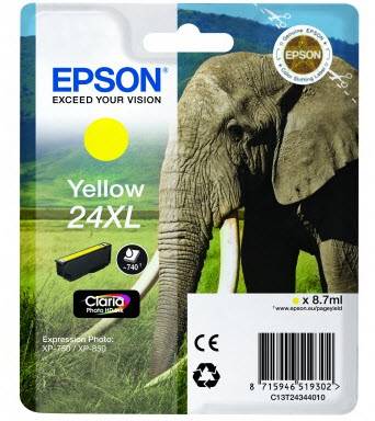 Epson T2434 XL blekhylki - Yellow