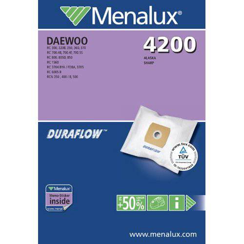 Menalux ryksugupokar - 4200