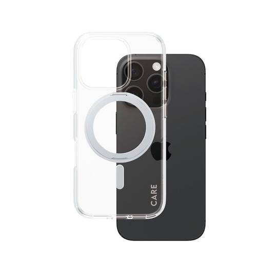 PanzerGlass CARE iPhone 16 Pro með standi
