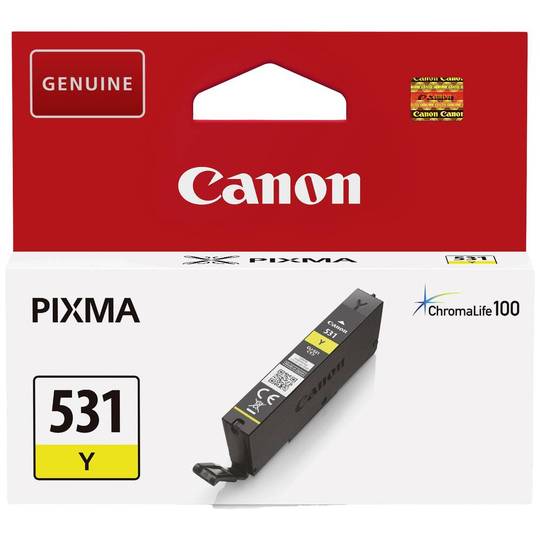 Canon CLI-531Y blekhylki - Gult