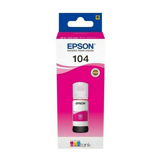 Epson EcoTank T104 blekbrúsi - Bleikur