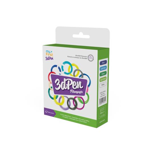 myFirst þráður fyrir 3D Pen Make - Kaldir litir