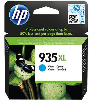 HP 935XL blekhylki - Cyan