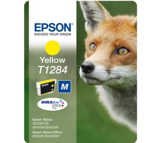 Epson T1284 Blekhylki - Gult