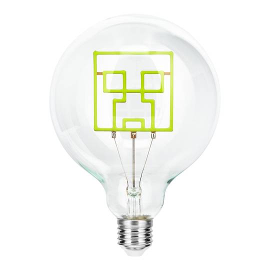 Minecraft Creeper LED Neon ljósapera
