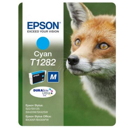 Epson T1282 Blekhylki - Cyan