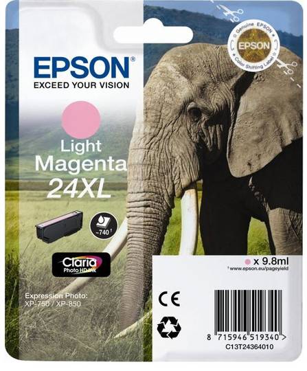 Epson 24XL blekhylki - Ljósbleikt