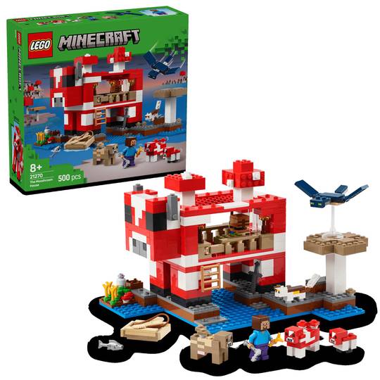 LEGO Minecraft Húsið á sveppaeyjunni 21270