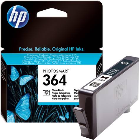 HP 364 Blekhylki - Photo Black