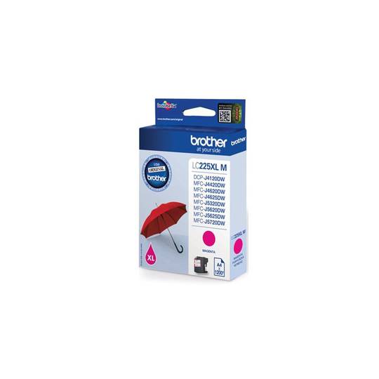 Brother LC225XL blekhylki - Rautt