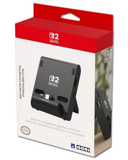 Hori Dual USB standur fyrir Nintendo Switch 2