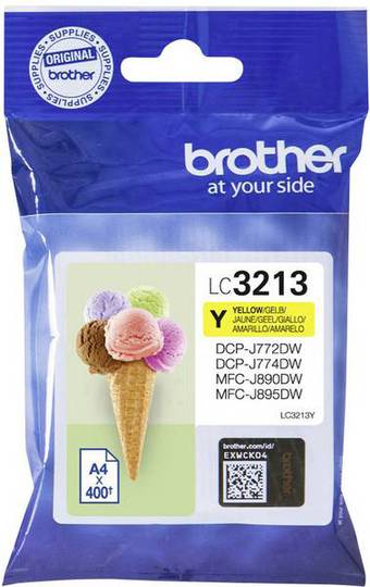 Brother LC3213 blekhylki - Gult
