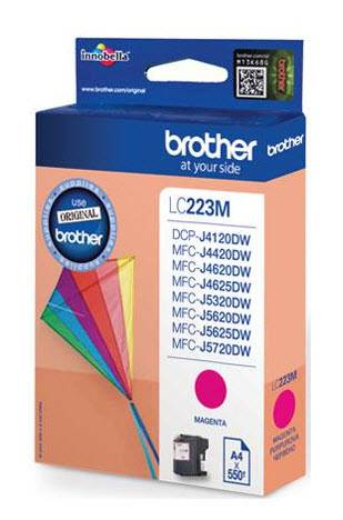 Brother LC223M Blekhylki - Magenta