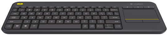 Logitech K400 PLUS þráðlaust lyklaborð - Svart