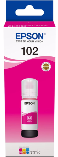 Epson EcoTank blekbrúsi T102 - Bleikur