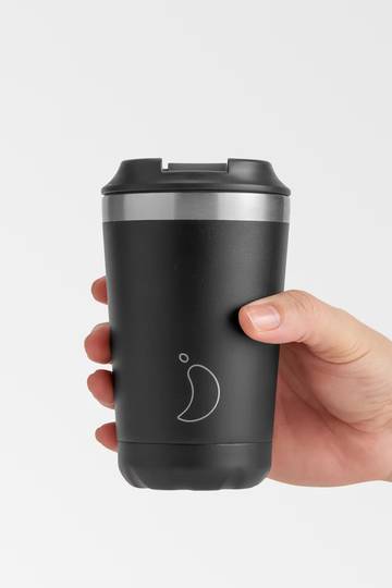 Chilly's 340ml kaffimál Flip - Svart