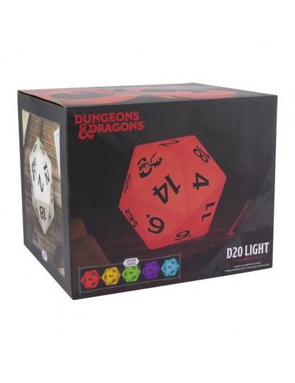 Dungeons & Dragons D20 lampi