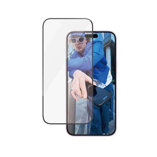PanzerGlass iPhone 16 Plus öryggisgler með EasyAligner