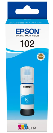 Epson EcoTank blekbrúsi T102 - Blár