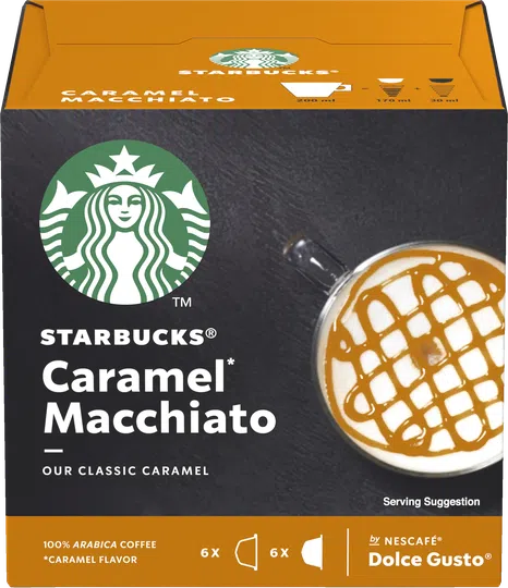 Starbucks Caramel Macchiato Dolce Gusto kaffihylki