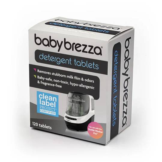 Baby Brezza þvottatöflur fyrir Bottle Washer Pro - 120 stk