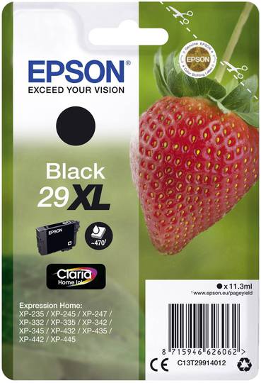 Epson 29XL blekhylki - Svart