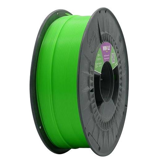 Winkle PLA-HD 1,75 mm þráður 1kg - Green Fluorescent