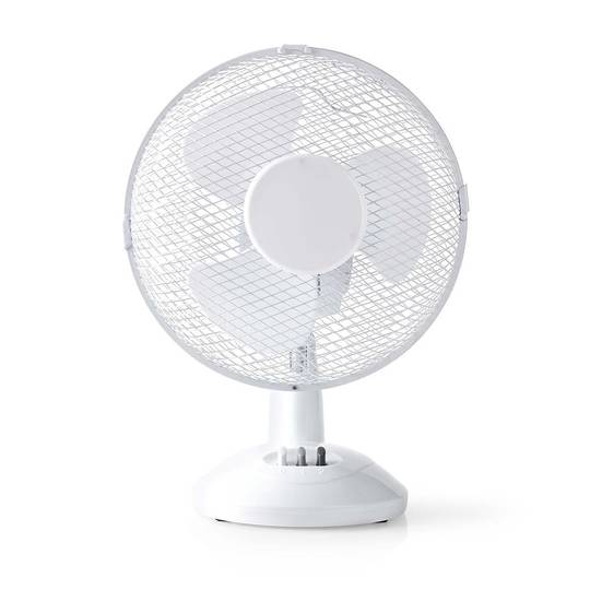 Nedis borðvifta 23 cm - Hvít