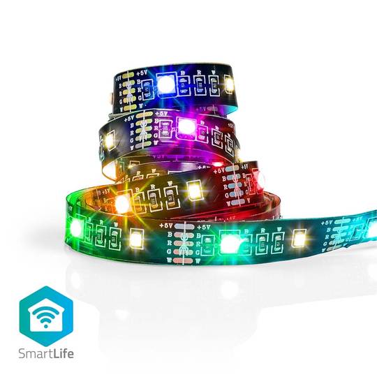 Nedis SmartLife RGB LED USB borði - 2m