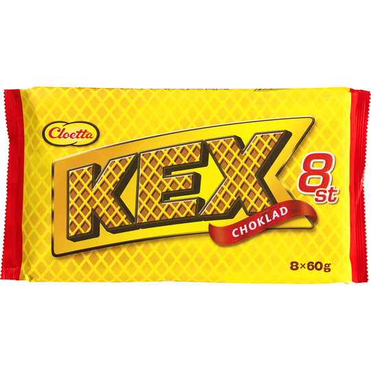 Cloetta súkkulaðikex 8x60g