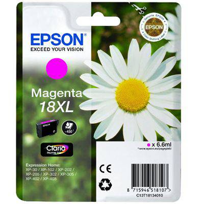 Epson T1813 18XL Blekhylki - Magenta
