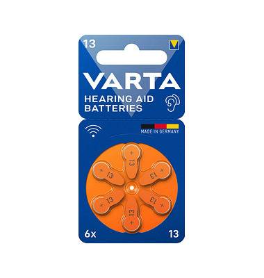 Varta rafhlöður fyrir heyrnartæki