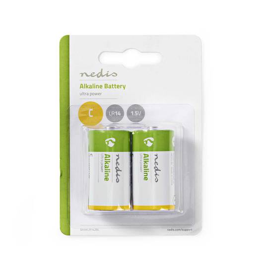 Nedis C Rafhlöður Alkaline 1.5V 2stk