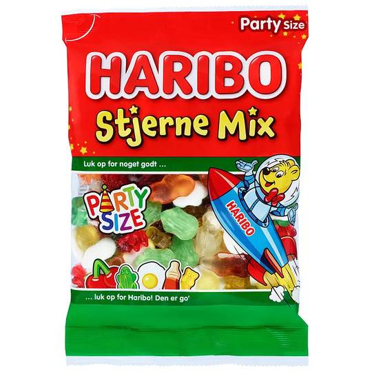 Haribo Stjerne Mix 500g