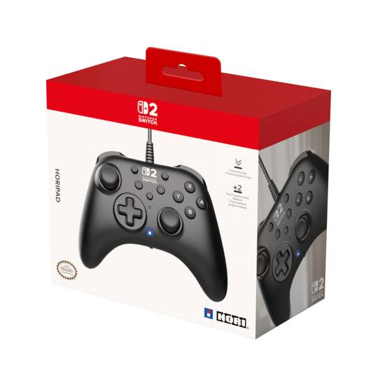 Hori Horipad Turbo Switch 2 stýripinni - Svartur