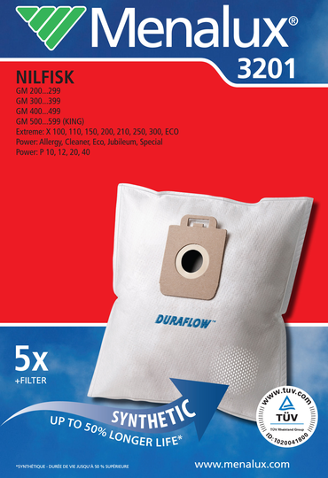Menalux ryksugupokar - 3201