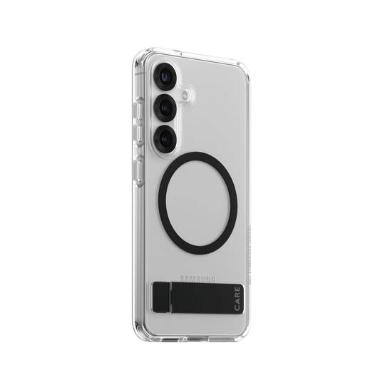 PanzerGlass CARE Samsung S25 símahulstur með standi