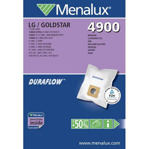 Menalux ryksugupokar - 4900