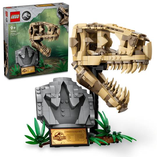 LEGO Jurassic World steingervingur: Grameðluhöfuðkúpa 76964