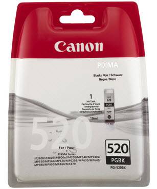 Canon PGI-520BK blekhylki - Svart