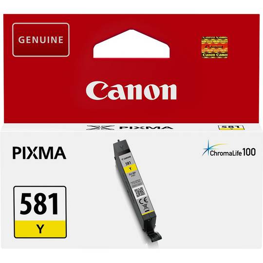 Canon CLI-581Y blekhylki - Gult