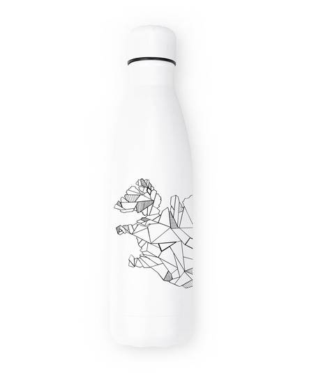Agood 500ml flaska - Ísland Geo