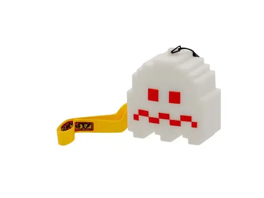 Teknofun hræddur draugur - Pac-Man - Hvítur