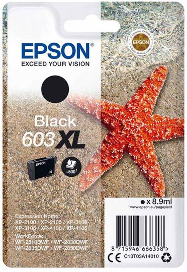 Epson 603XL blekhylki - Svart