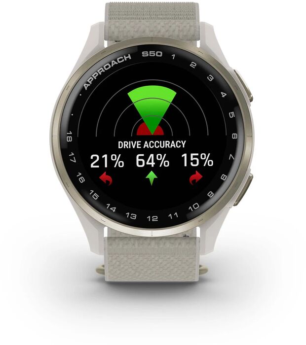 Garmin Approach S50 - Gyllt / hvítt